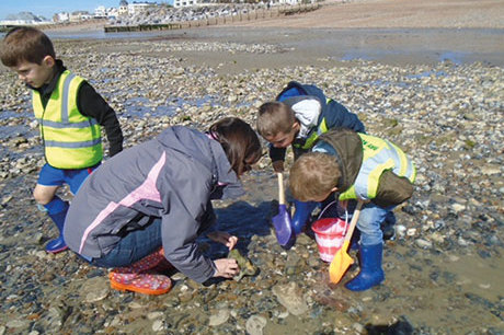 rockpooling